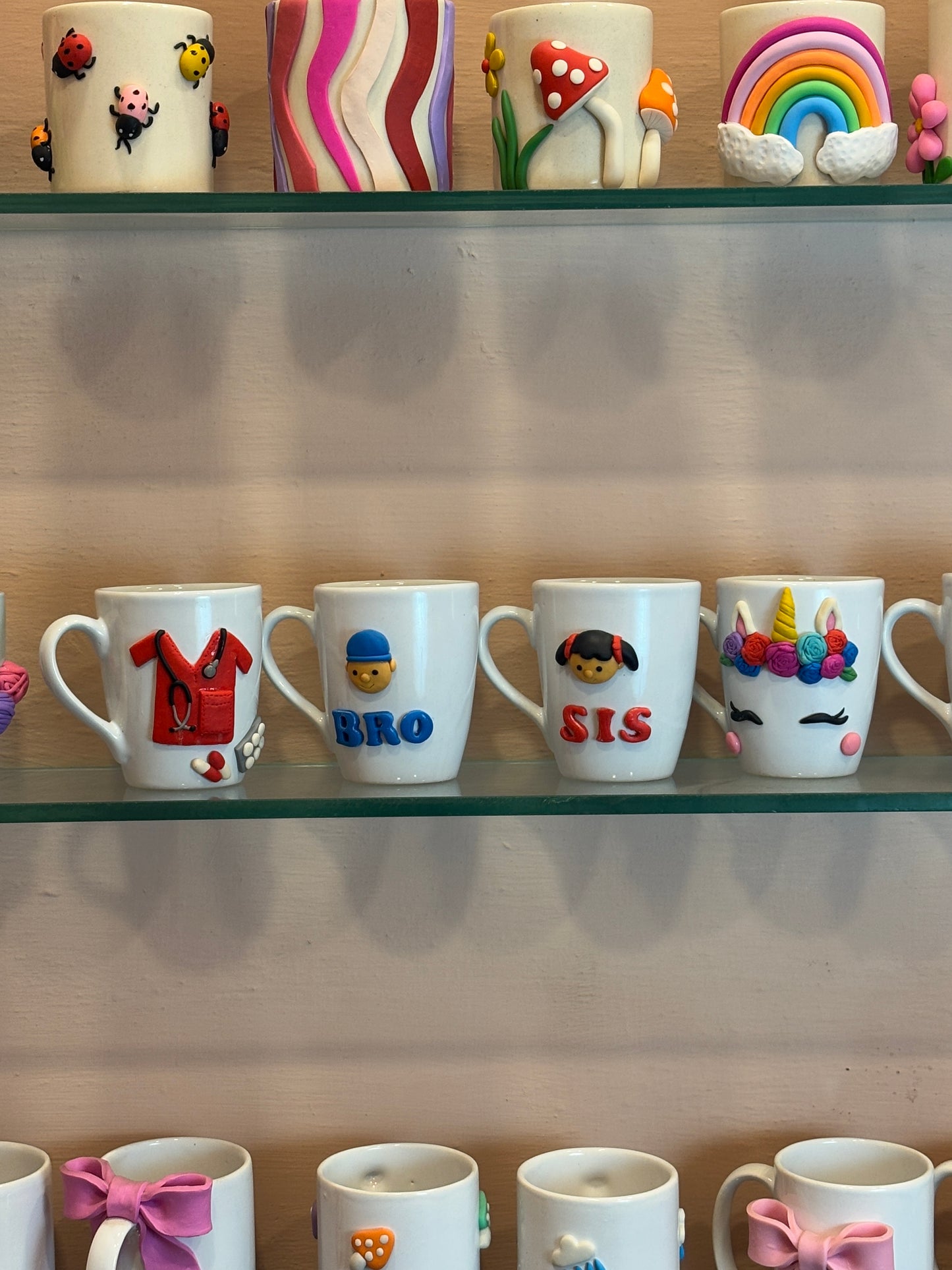 Rakhi Special – 3D Handmade Brother-Sister Ceramic Mug