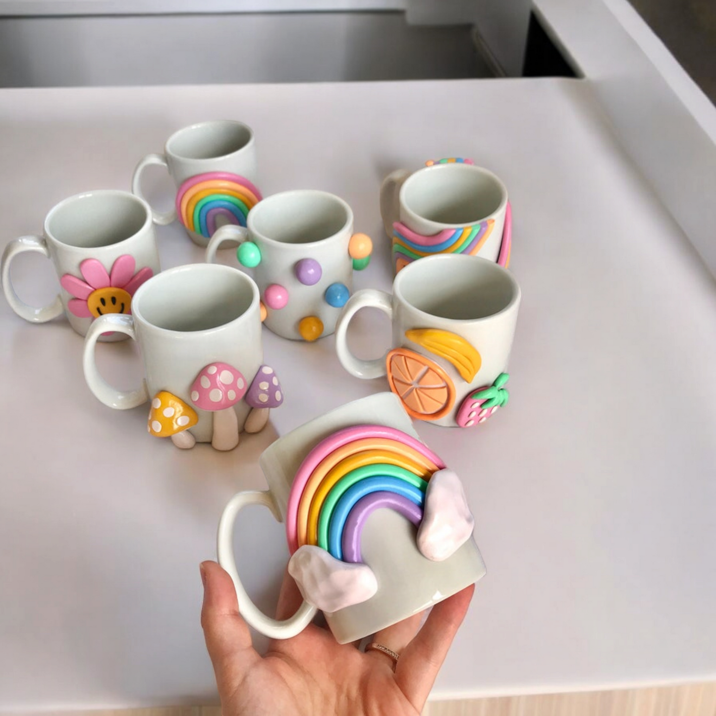 Cloud-Rainbow Mug