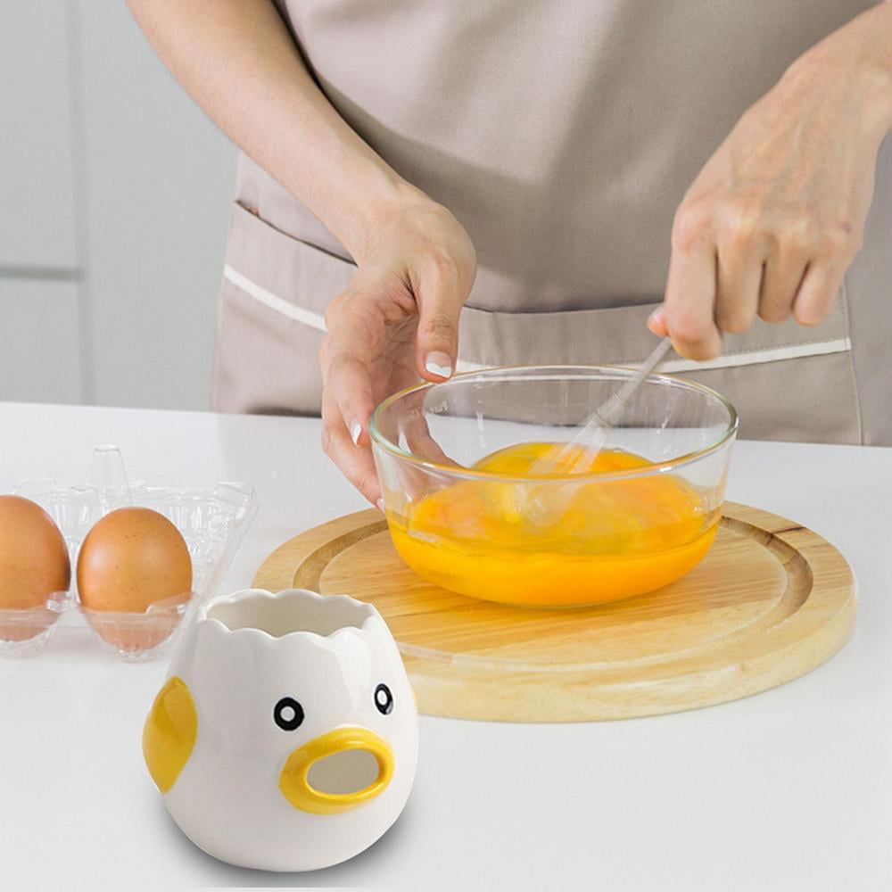 Chicken Design Mini Egg White And Yolk Separator Practical And Simple Ceramic Egg Separator