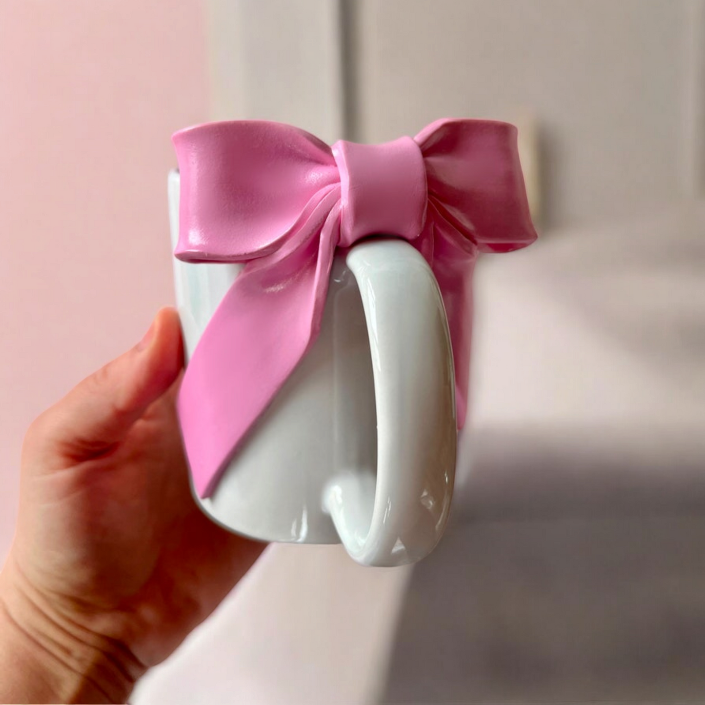 Pink Bow Mug