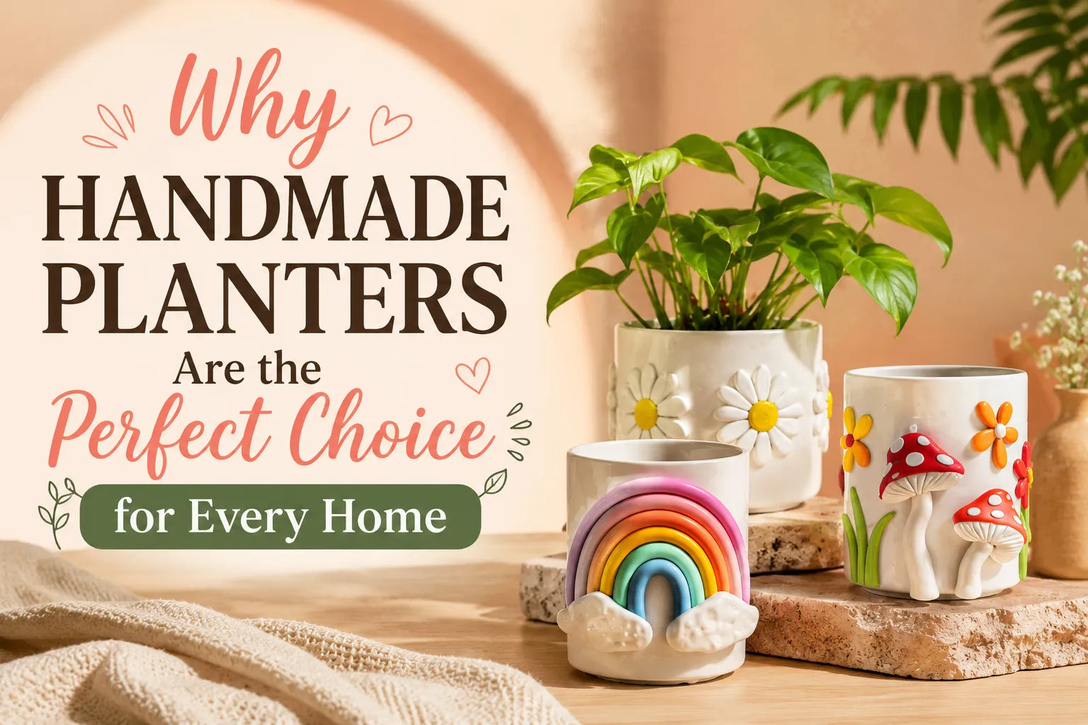 Why Handmade Planters Are the Perfect Choice for Every Home