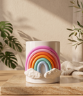 Cloud Rainbow Handmade Ceramic Plant Pot