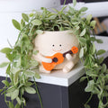 Cute guitar pot