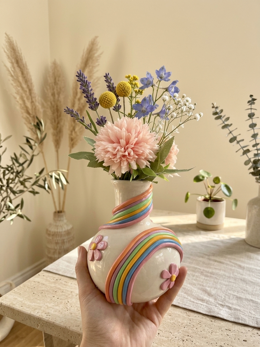 Pastel Melody Vase