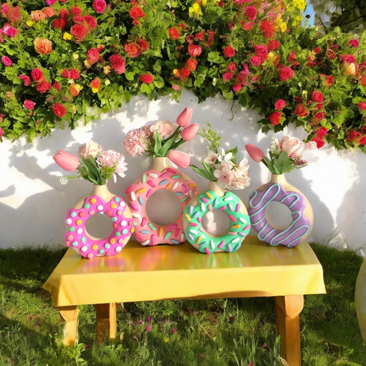 Donut Vase set of 4