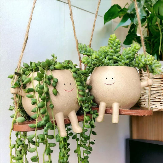 Swing face planter