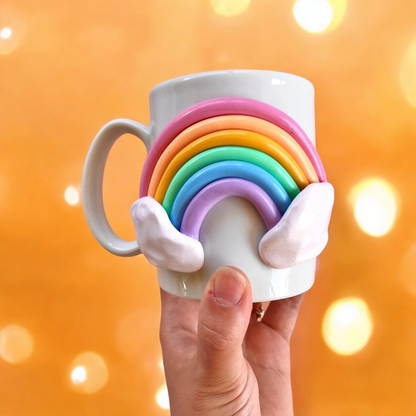 Cloud-Rainbow Mug