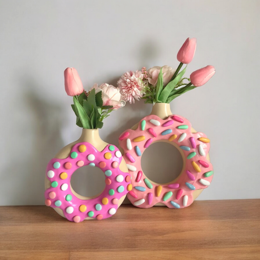 Donut Vase set of 2
