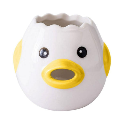 Chicken Design Mini Egg White And Yolk Separator Practical And Simple Ceramic Egg Separator